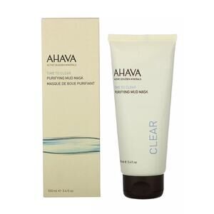 AHAVA Time to Clear Purifying Mud Facial Mask 3.4 fl.oz NIB - MSRP $35